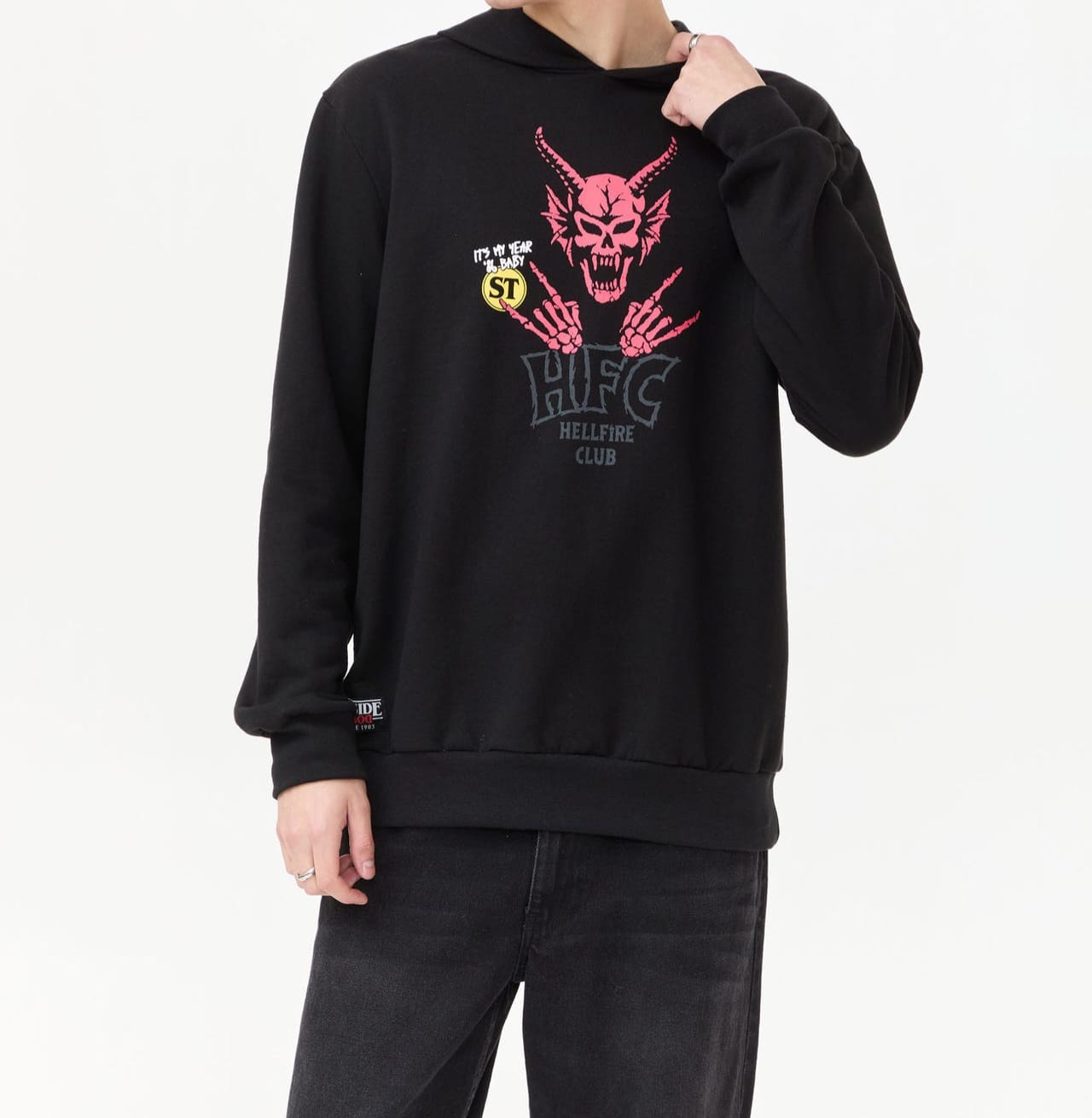 Sudadera Licen Doble Estampado C/gorro Hombre 90538