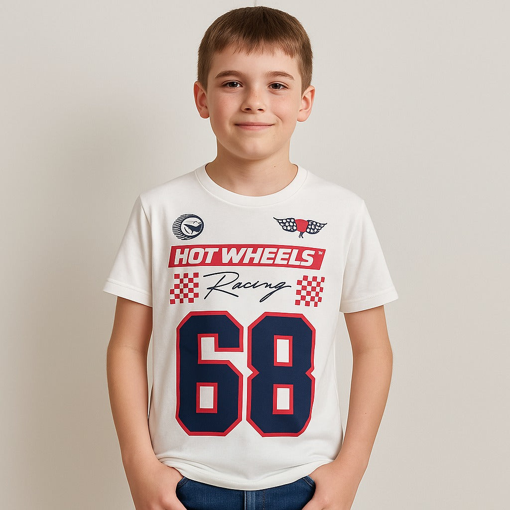 Playera Beige Hot Wheels Jno 90602