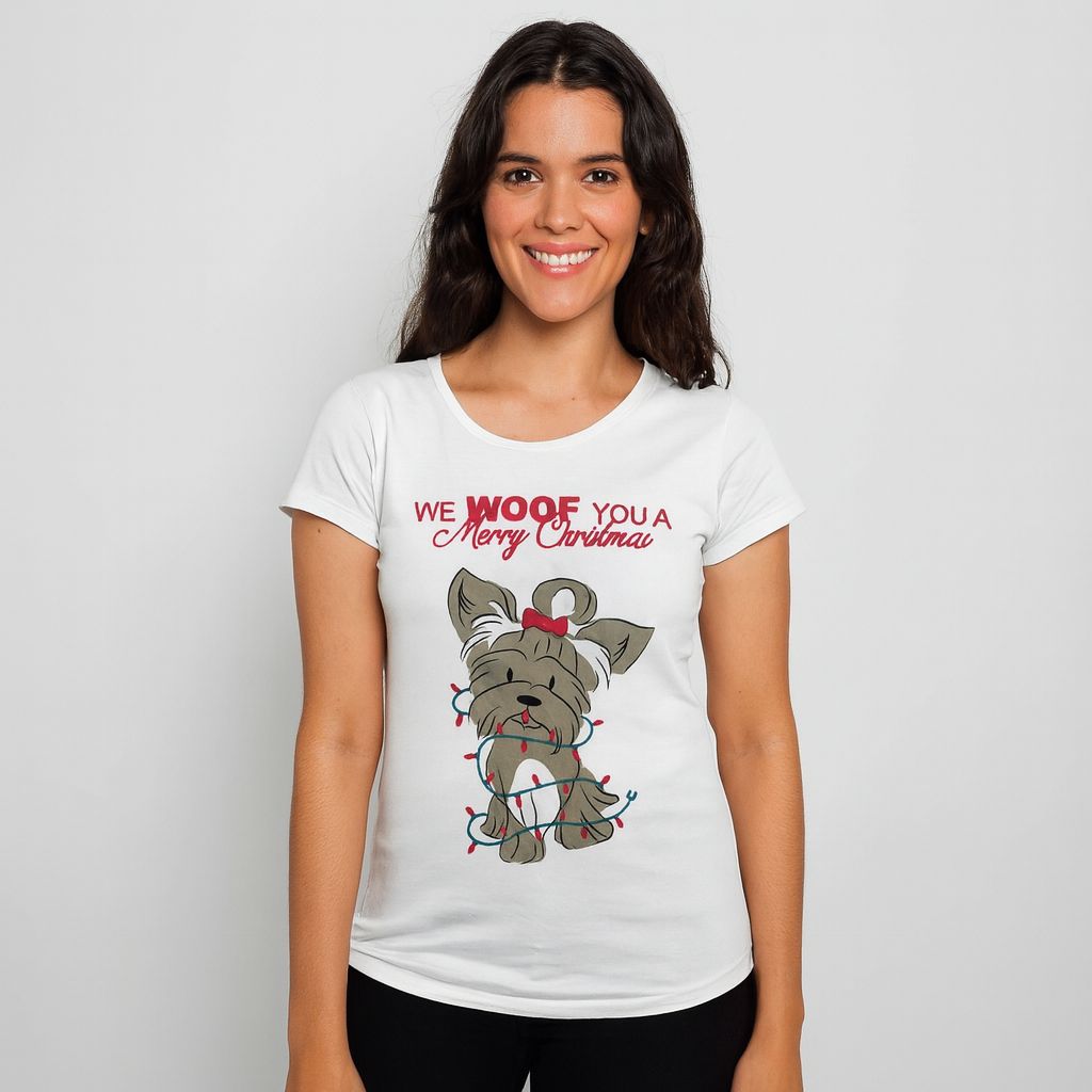 Playera Navidad Mujer 90616