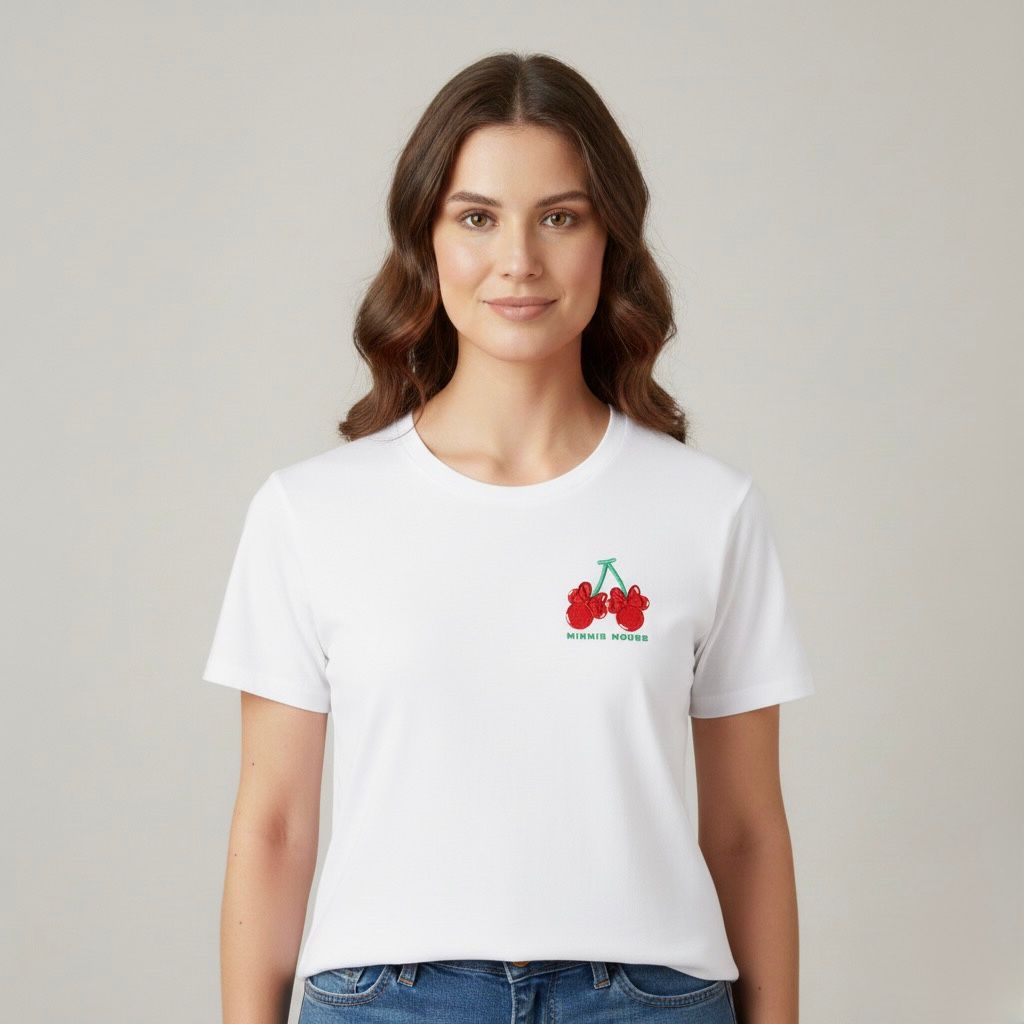 Playera Licen Doble Estamp Mujer 90616