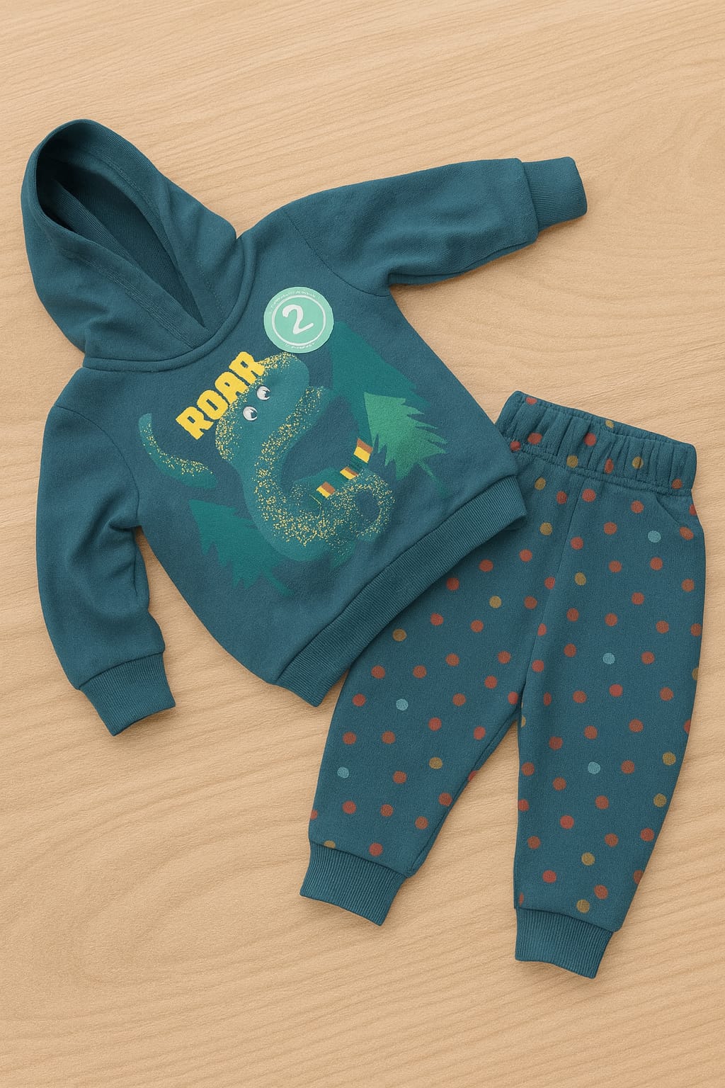 Conjunto Bbo Sudadera Gorro Estampado 98009