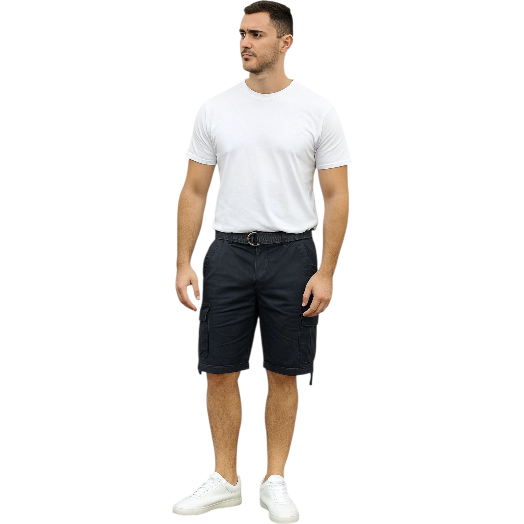 Bermuda Marino Cargo Hombre Af625102