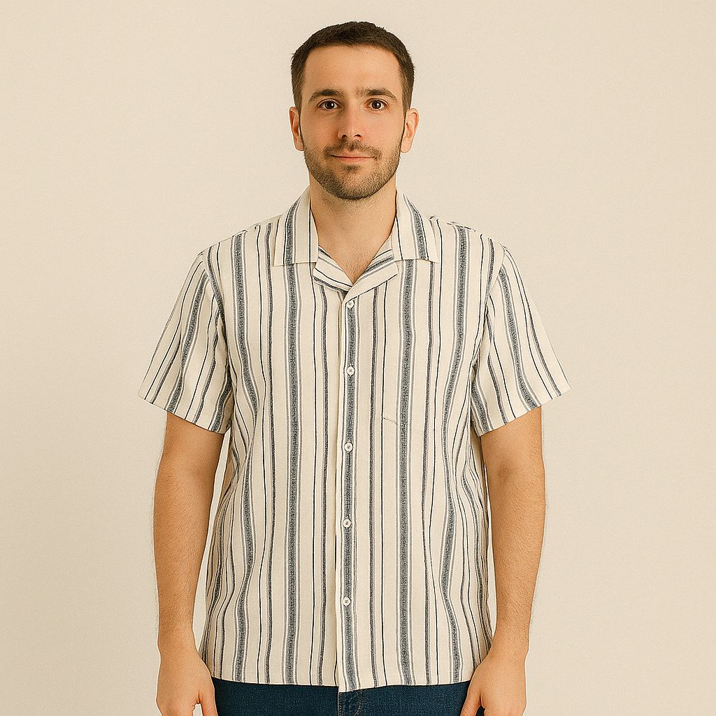 Camisa Gris Hombre Afi25704gri