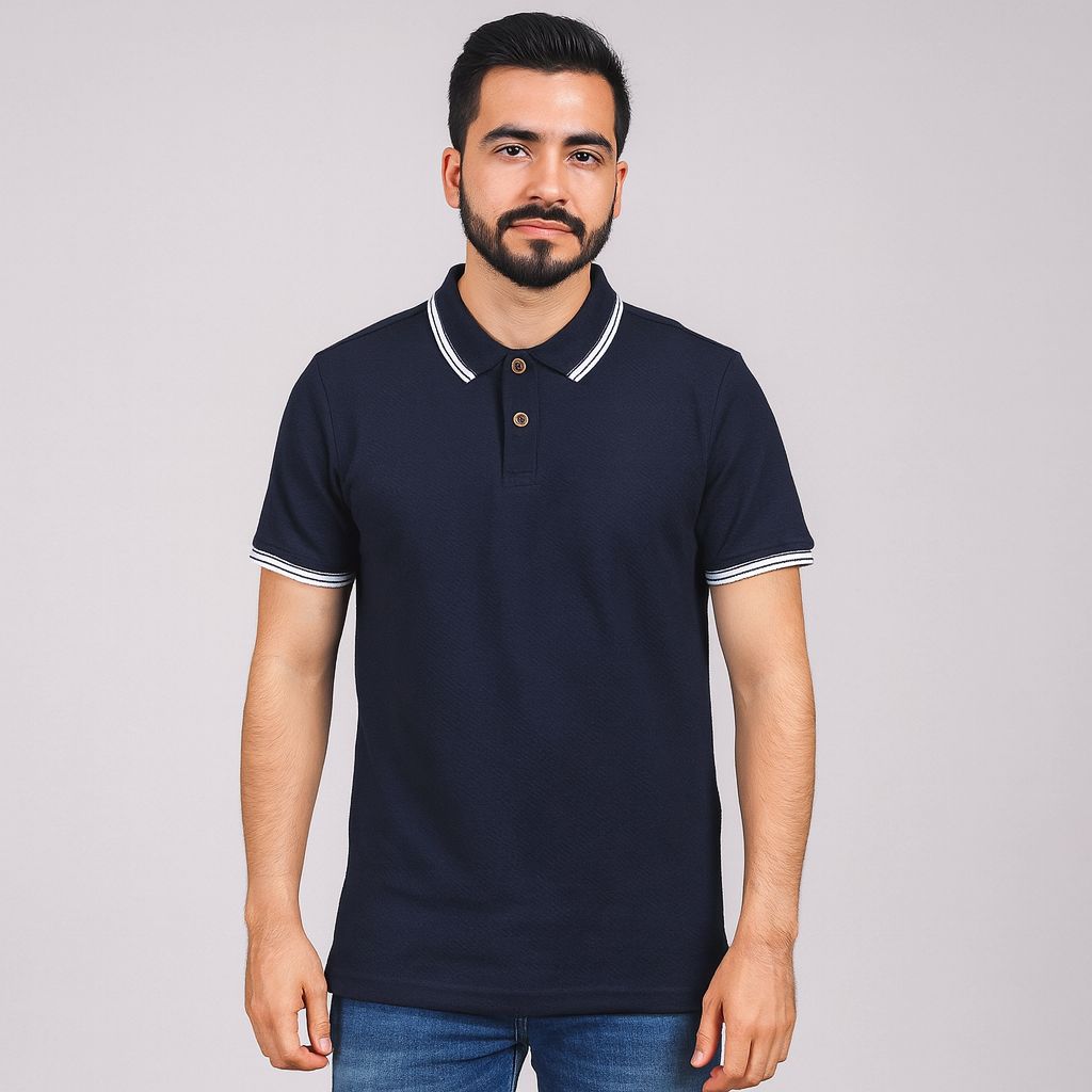 Polo Marino Hombre Afi25813mar
