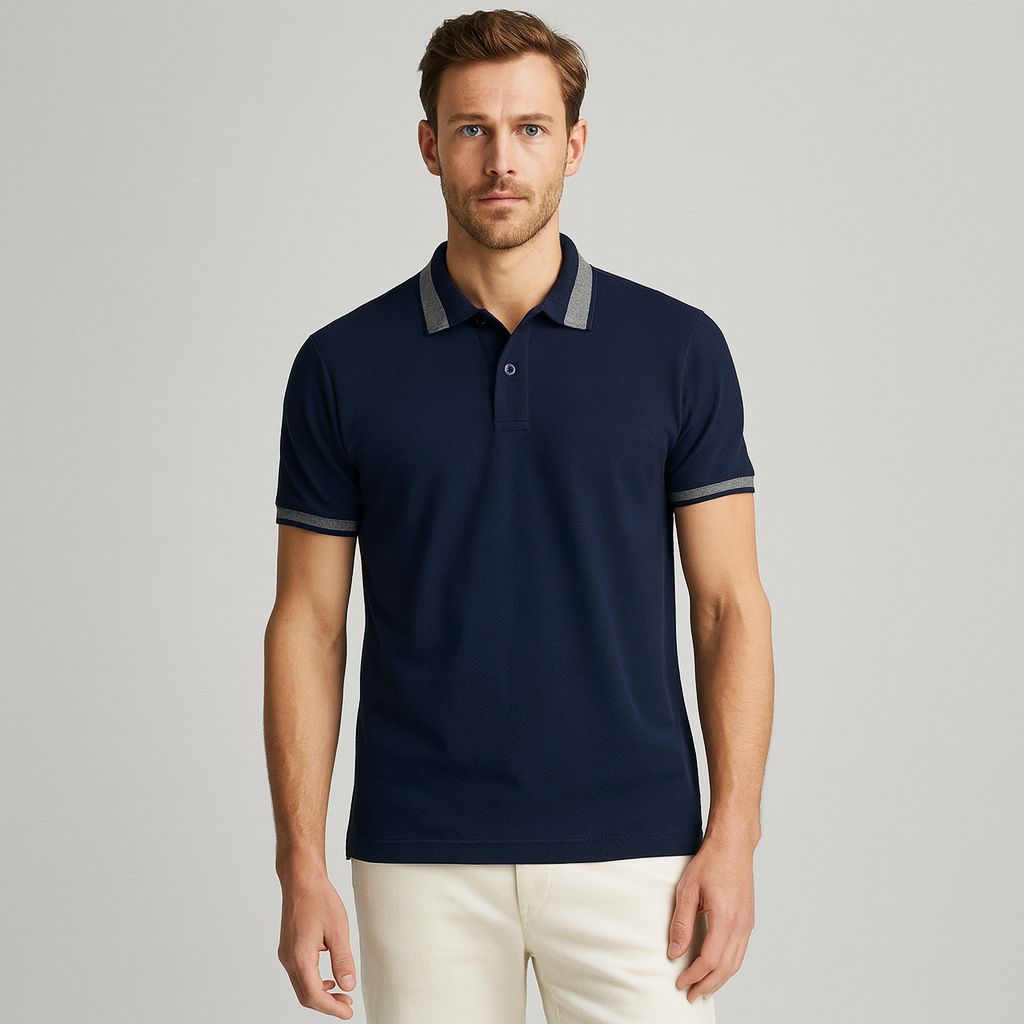 Polo Marino Hombre Afi25815mar