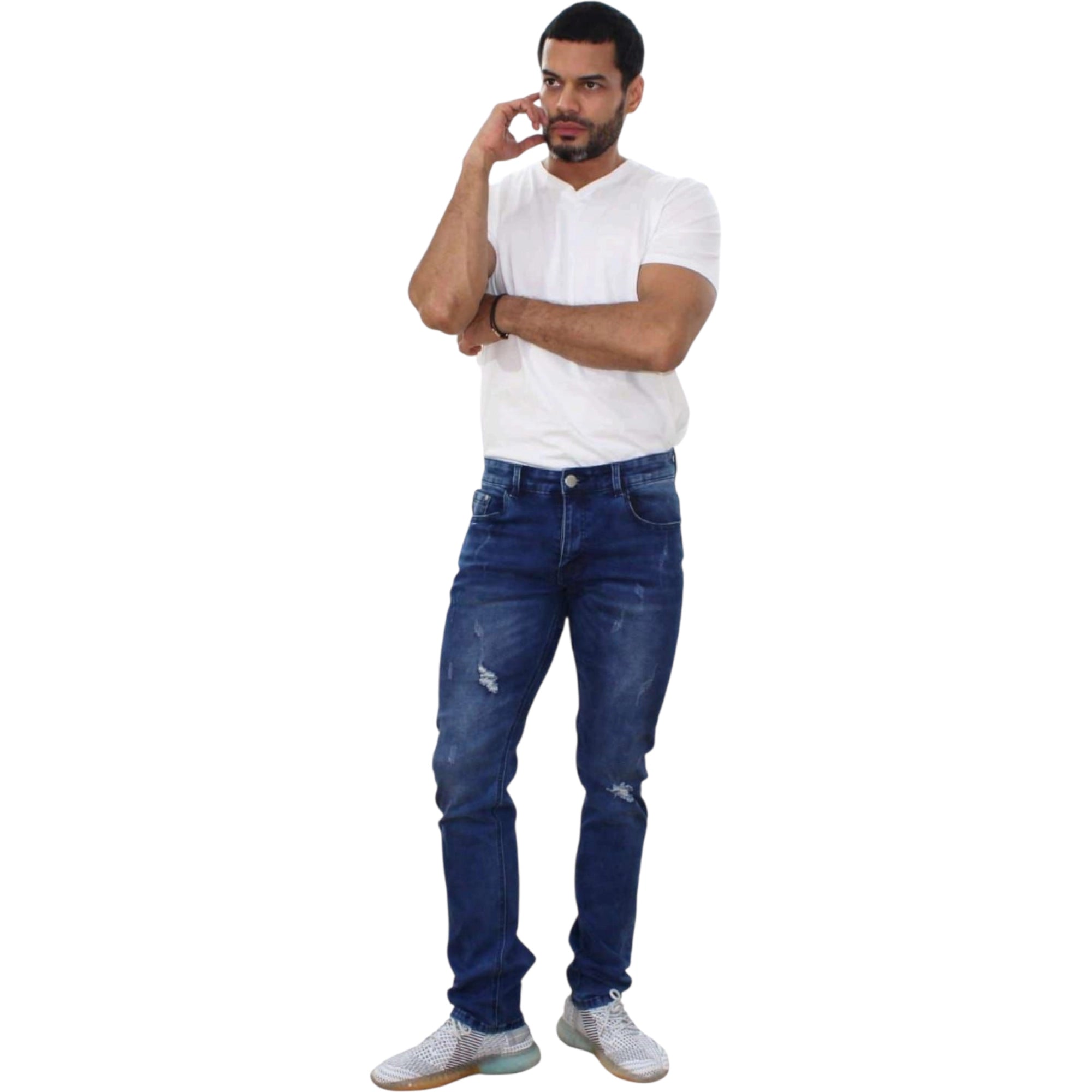 Jeans Azul Hombre America Fly