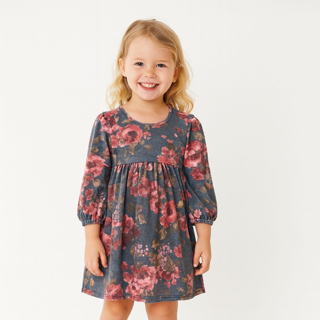 Vestido Ml Flores Nna B6842