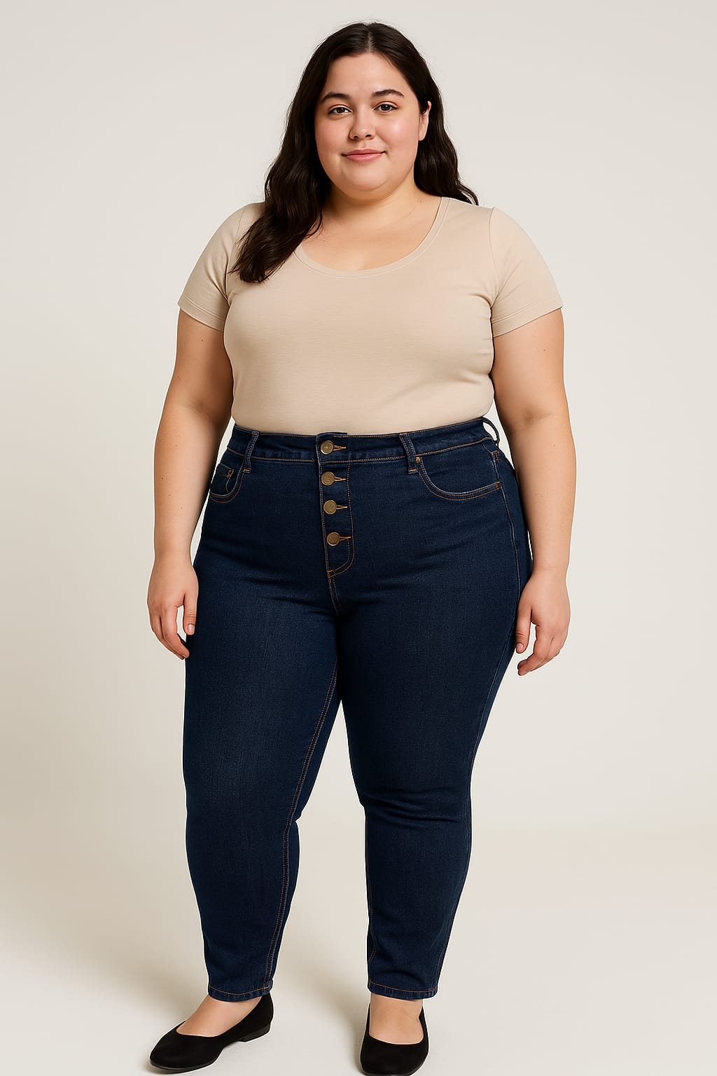 Jeans Tallas Extras Para Mujer Olevey