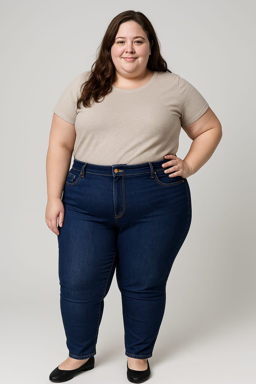 Jeans Tallas Extras Para Mujer Olevey