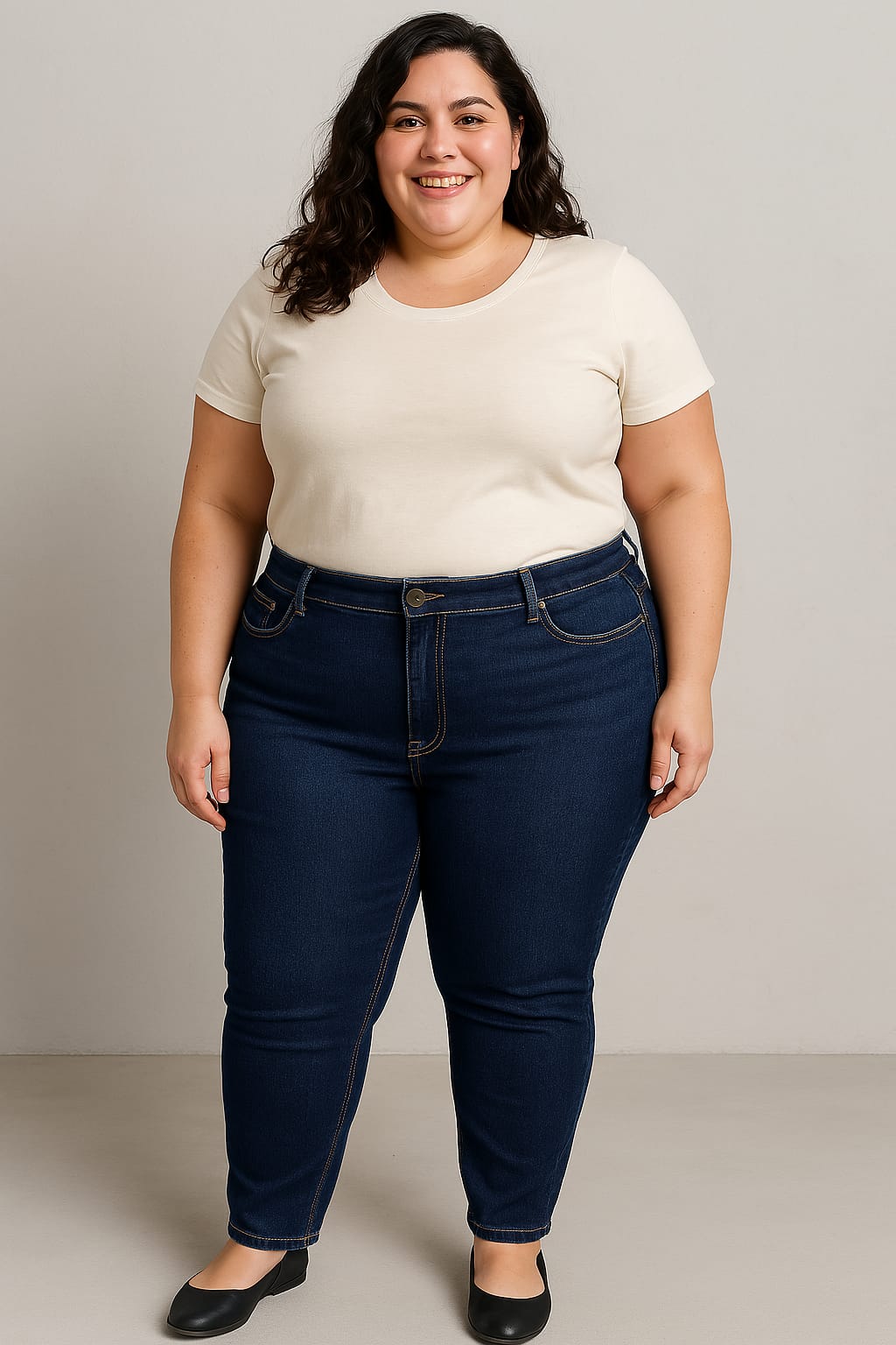 Jeans Tallas Extras Para Mujer Bjbpla4-7
