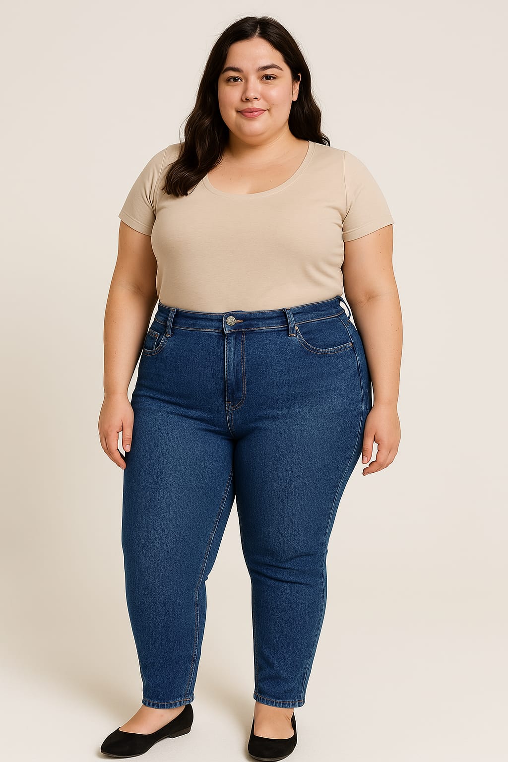 Jeans Tallas Extras Para Mujer Bjbpla06