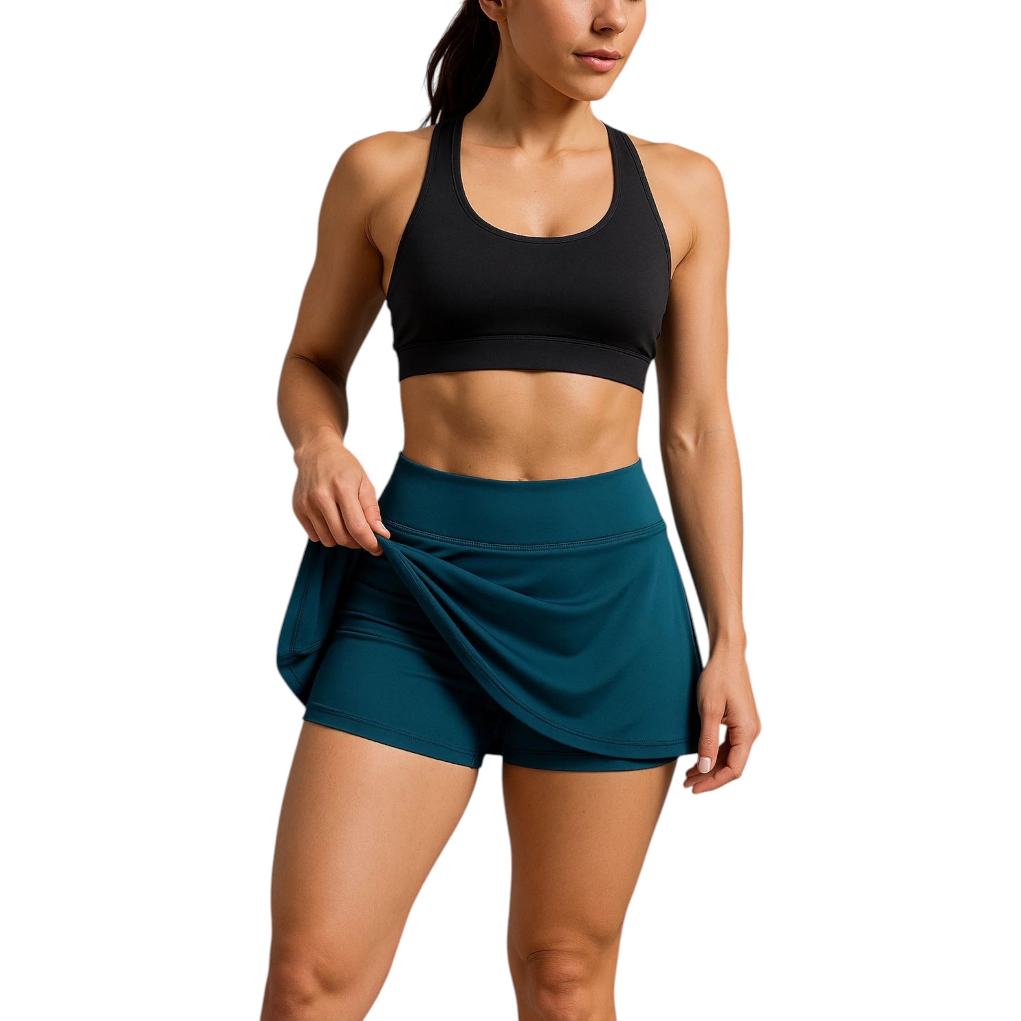 Falda Deportiva Lickra Mujer