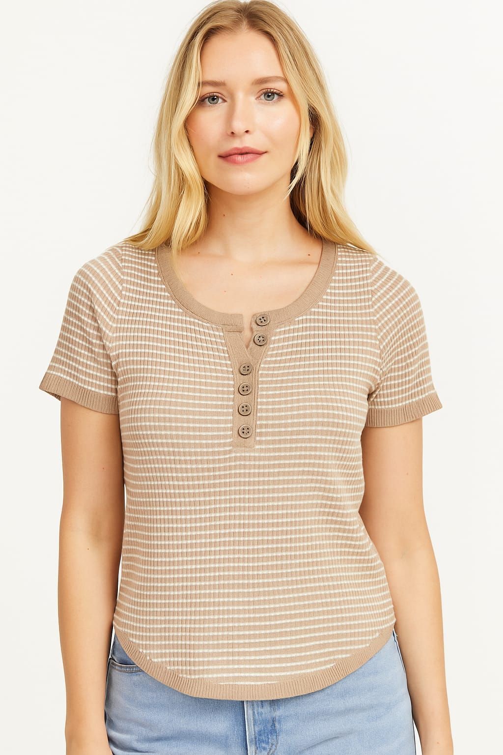 Blusa Rayas Mujer G1264