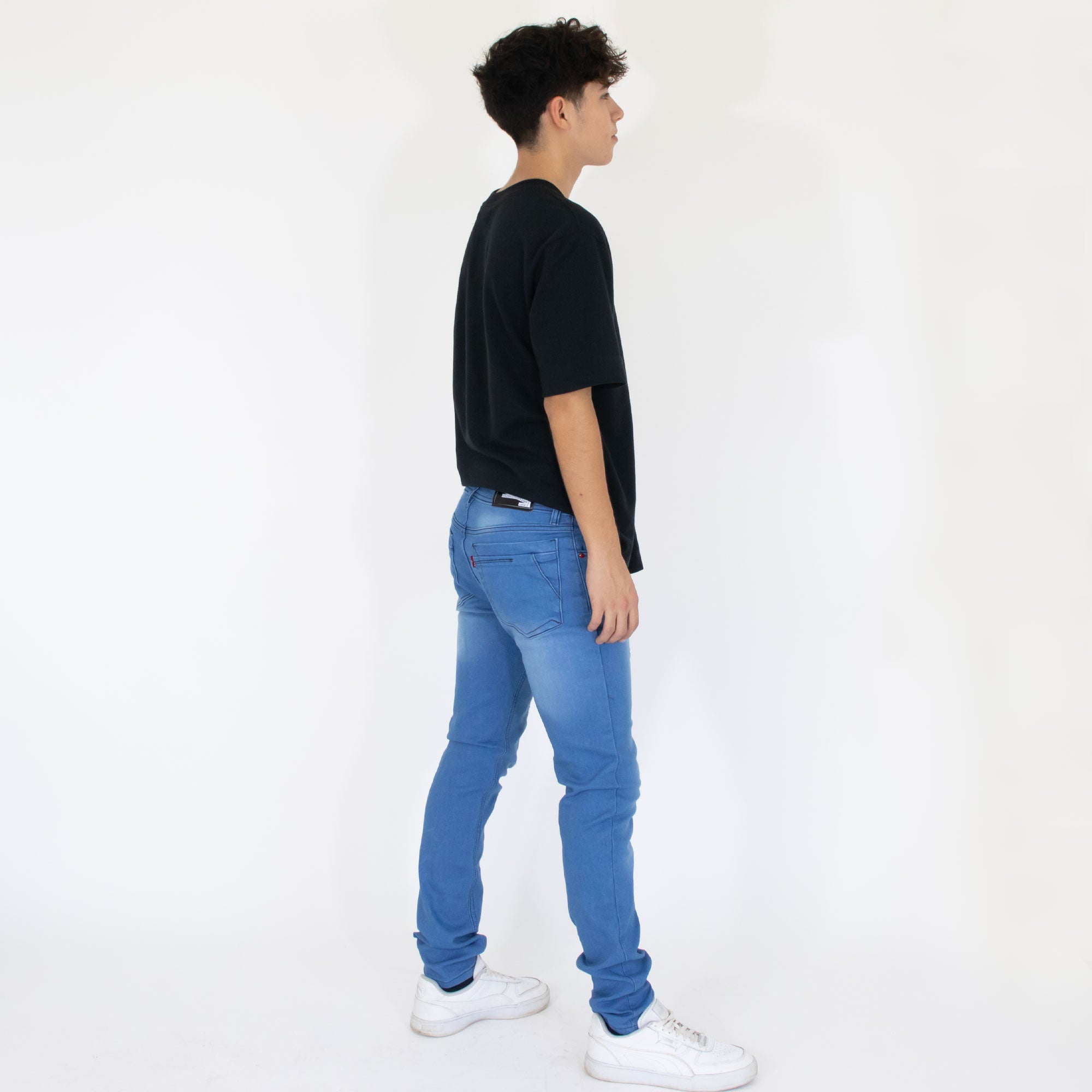 Jeans Mezc Level Para Hombre