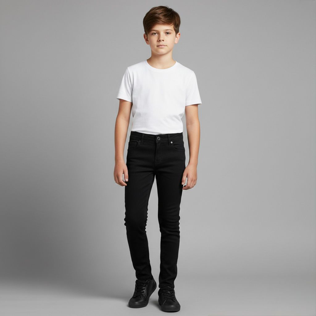 Jeans Negro Golden Level Nno