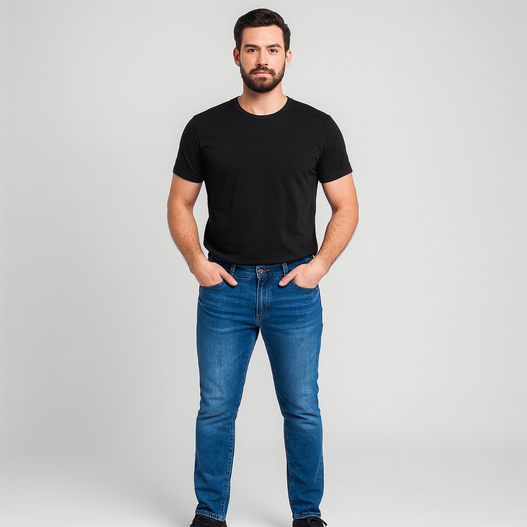 Jeans Azul Hombre Ln402