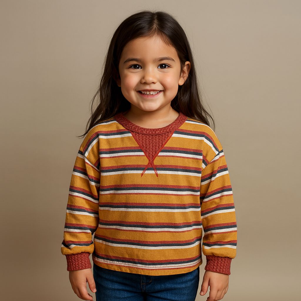 Sudadera Rayas Cruzado Nna Ta0887