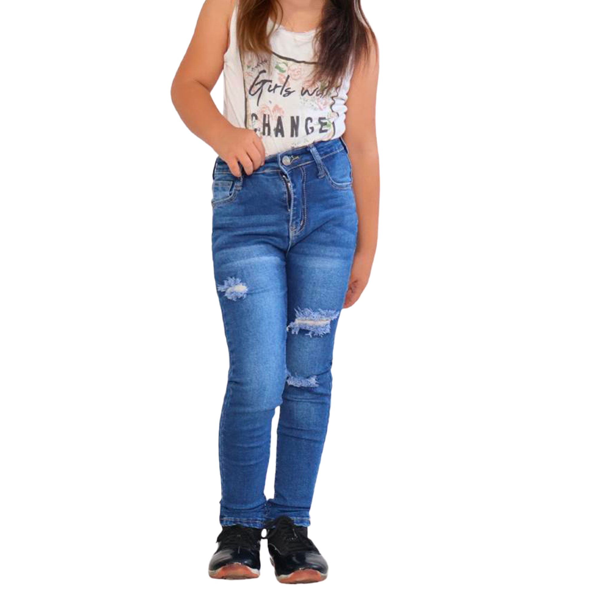 Jeans Azul Skinny Nna Tz908