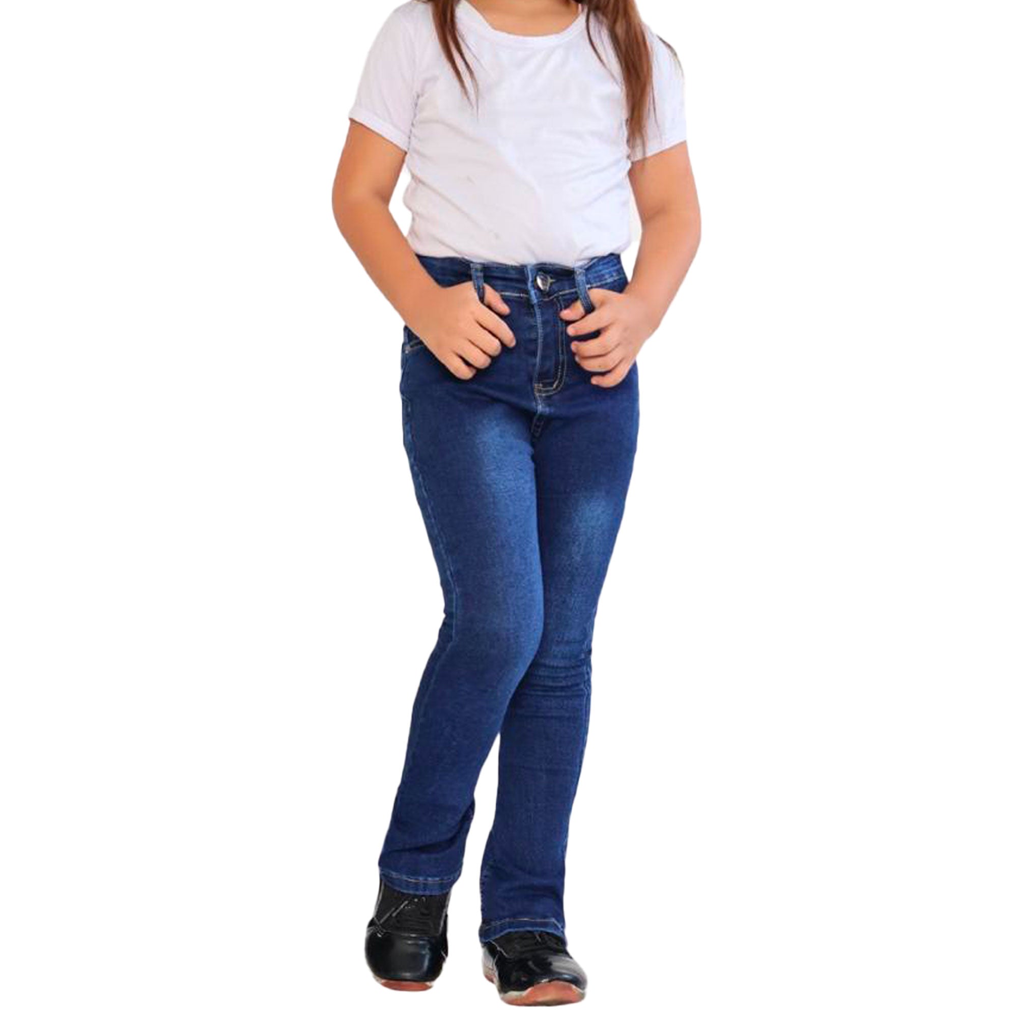 Jeans Azul Acampanado Nna Tz912