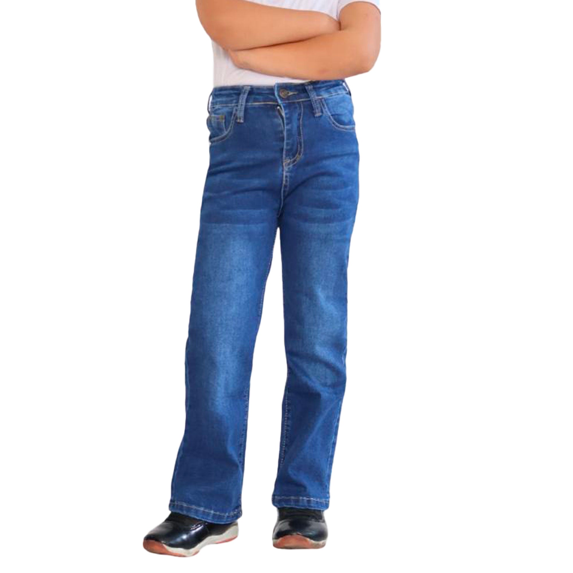 Jeans Azul Holgado Nna Tz915