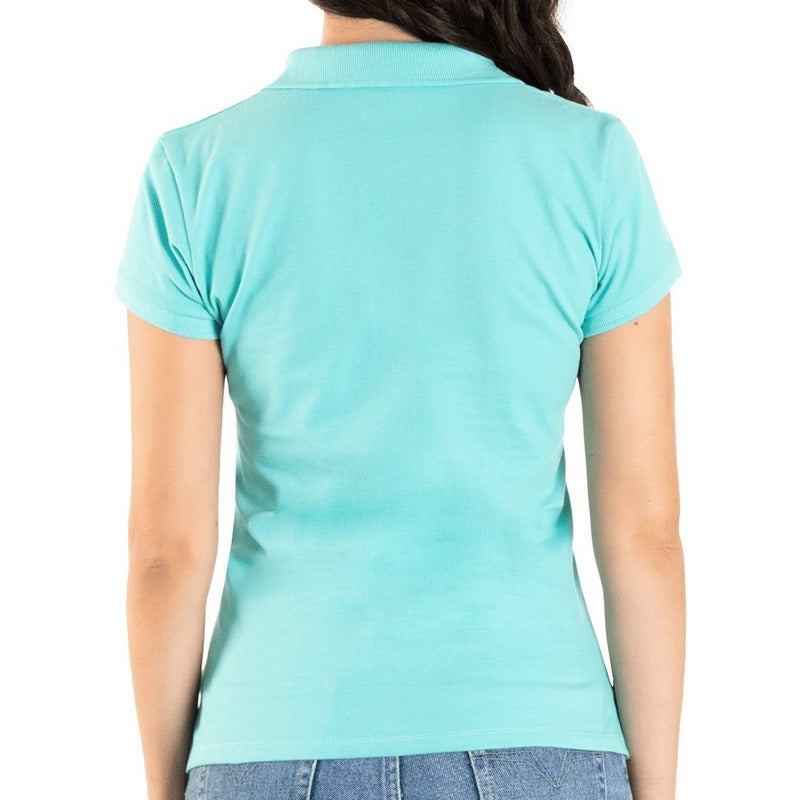 Playera Polo Para Mujer Strech Premium