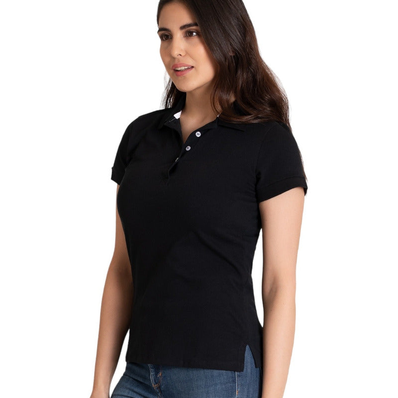 Paquete De 6 Playeras Básicas Cuello Polo Para Mujer