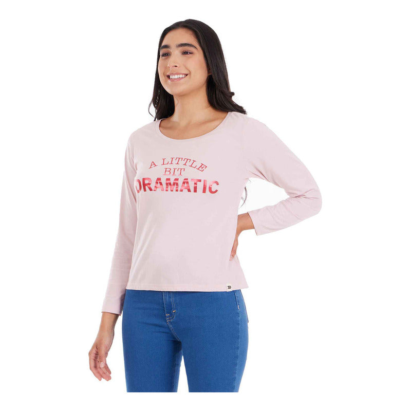 Playera Ml Mujer 879yt