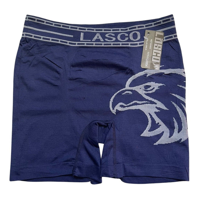 12 Piezas De Boxer Largo Strech Lycra Hombre Microfibra