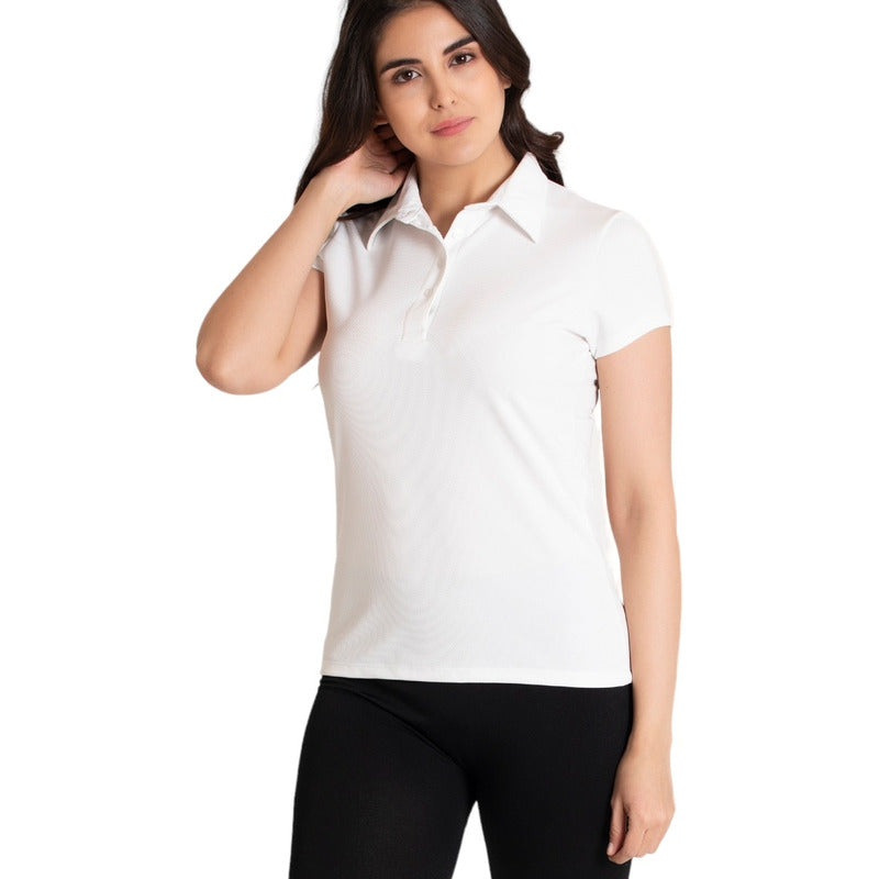 Paquete De 3 Playeras Cuello Polo Para Mujer