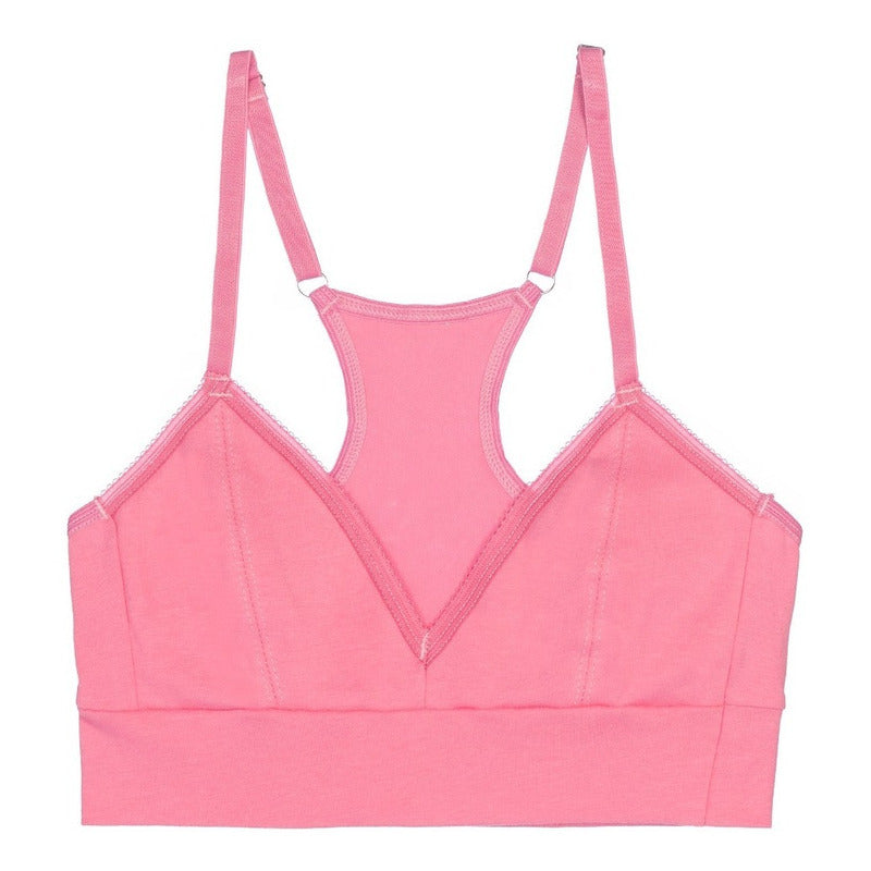 Bralette Racerback Para Juvenil Niña
