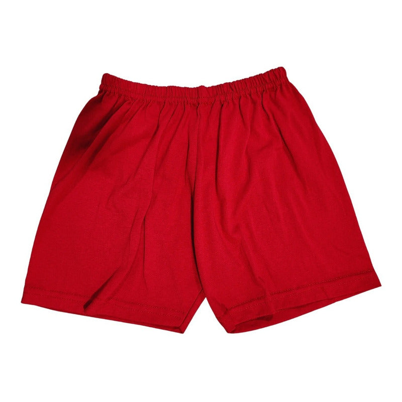 6 Piezas De Short Basico Para Niño