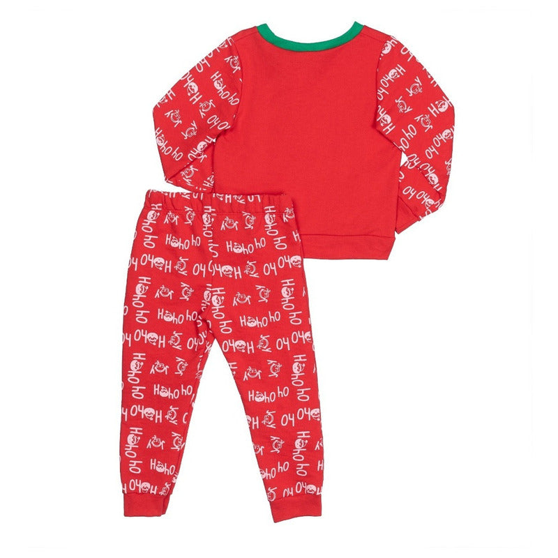 Conjunto Navideño Sudadera Y Pants Para Toddler Niño