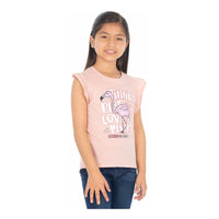 Blusa Tank Estampado Para Niña