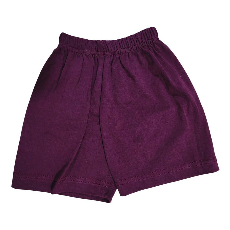 6 Piezas De Short Basico Para Niño