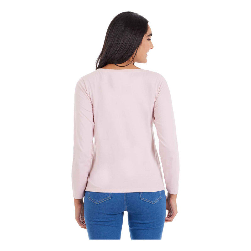 Playera Ml Mujer 879yt
