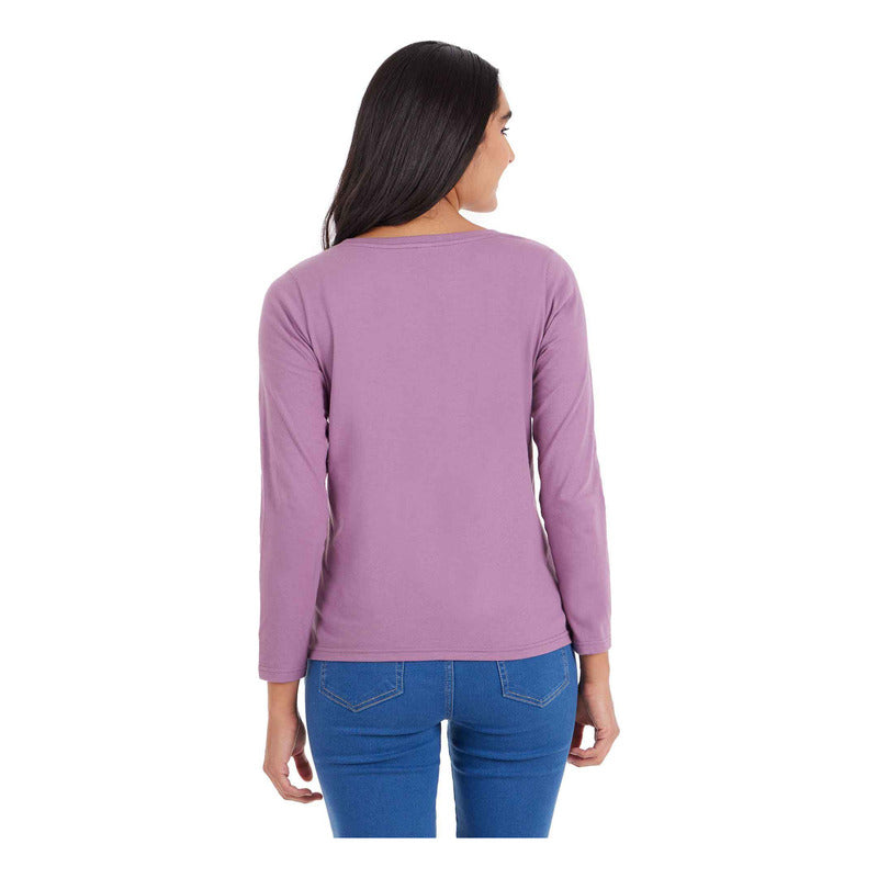Playera Ml Mujer 879yt