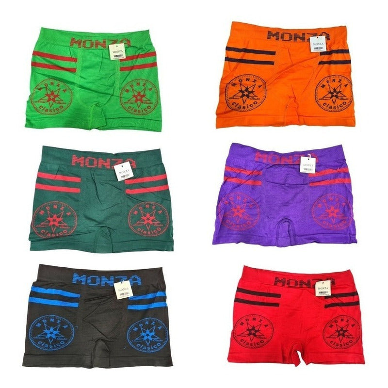 120 Piezas De Boxer Licra Largo Y Corto Mayoreo Para Hombre