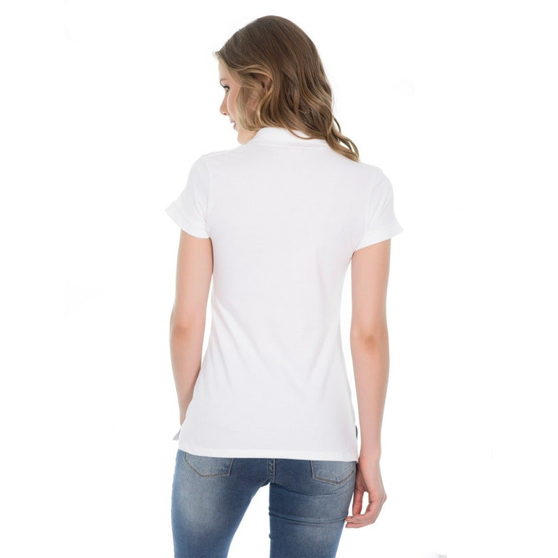 Playera Polo Para Mujer Strech Premium