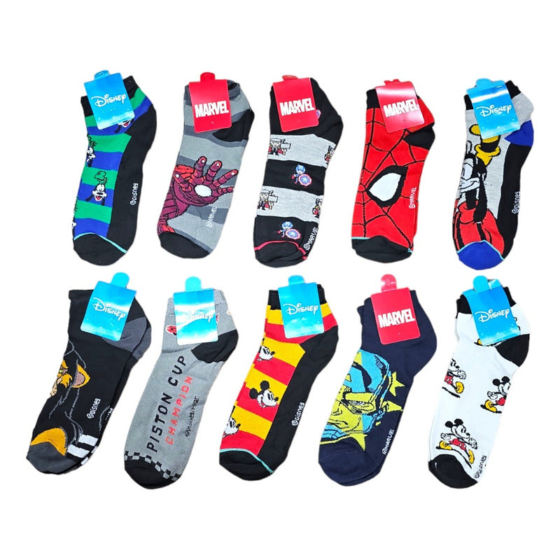 Paquete De 200 Pares De Calcetin Licencias