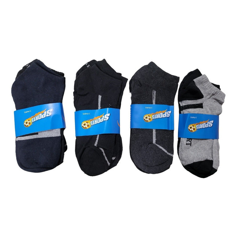 30 Pares De Tines Para Hombre Lote Paquete De 3