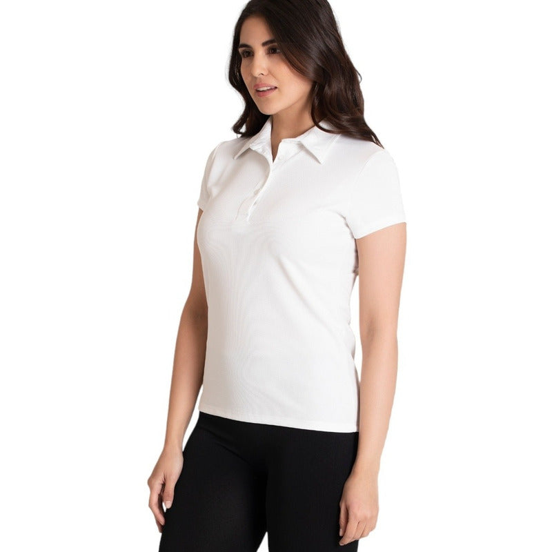 Paquete De 6 Playeras Básicas Cuello Polo Para Mujer