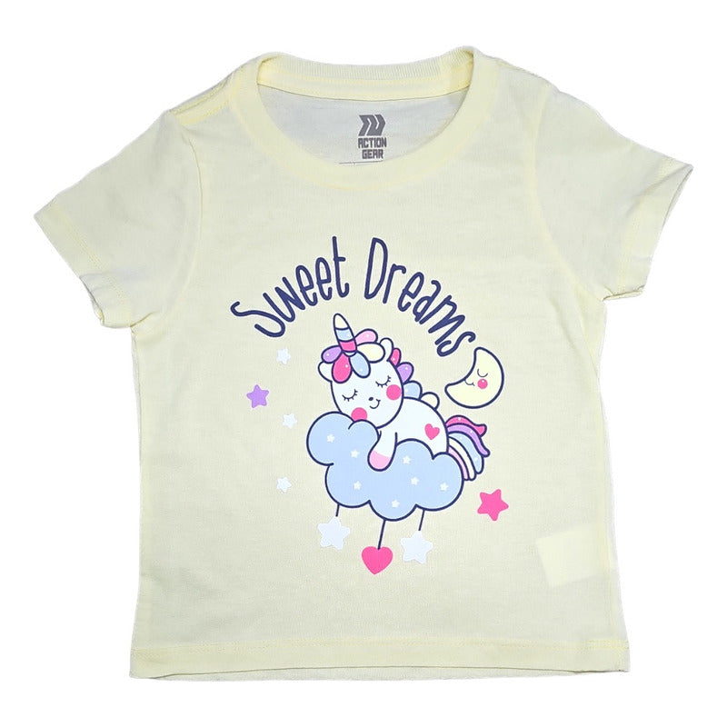 Paquete De 12 Playeras Para Niño O Niña Tallas Toddler