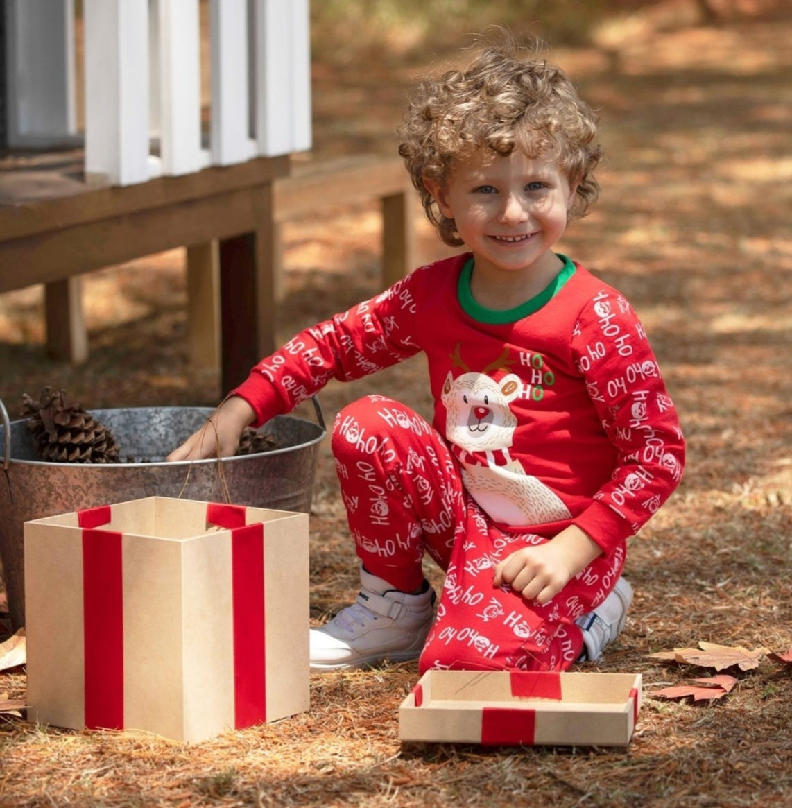 Conjunto Navideño Sudadera Y Pants Para Toddler Niño