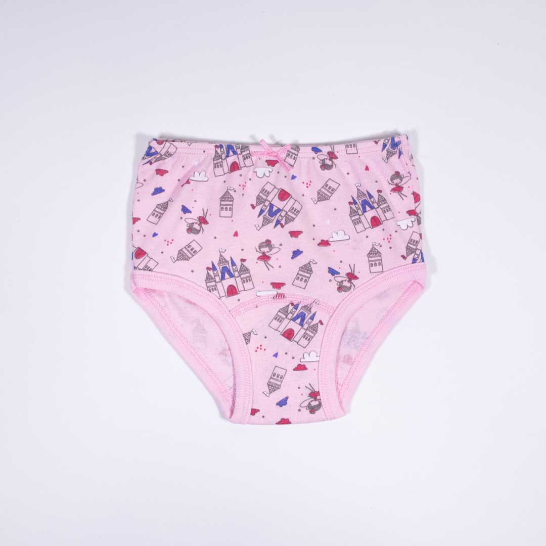 Pantaleta Bikini Calzon Para Niña Talla Toddler 2a-3eg