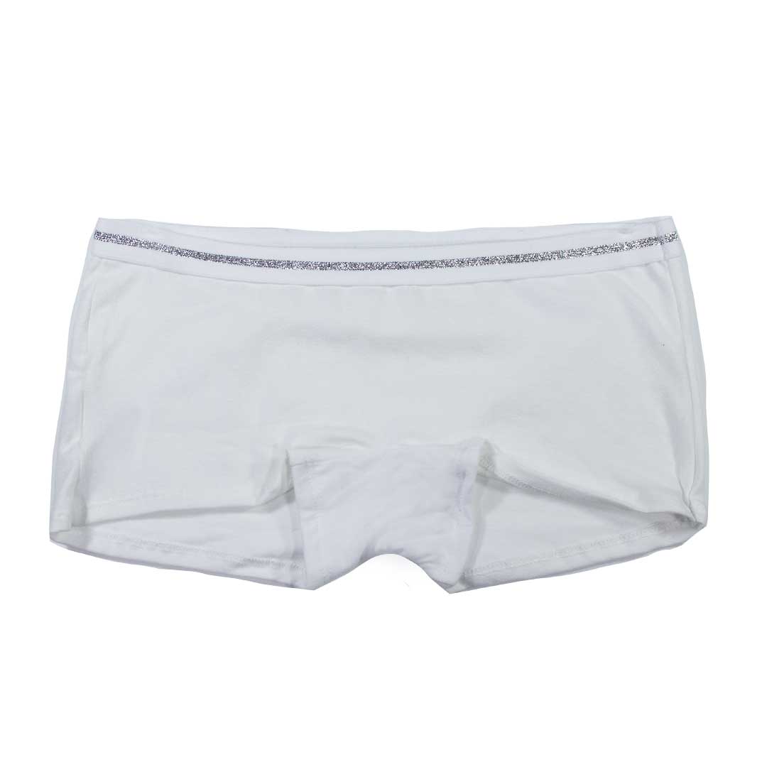 Boxer Con Pretina Plateada Para Juvenil Niña