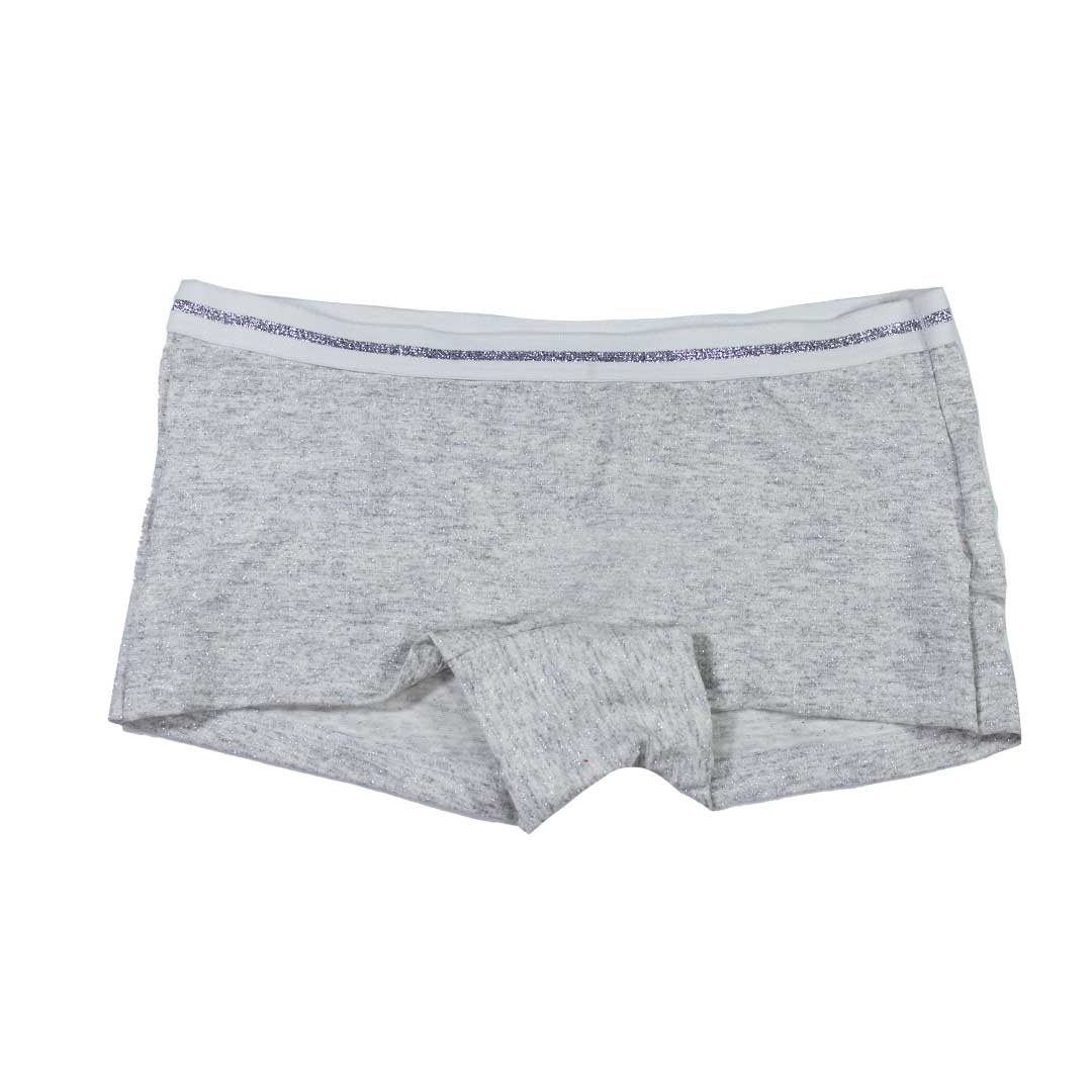 Boxer Con Pretina Plateada Para Juvenil Niña