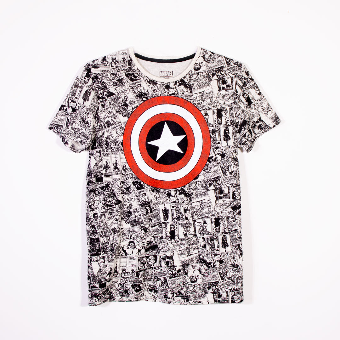 Playera Marvel Comics Para Hombre