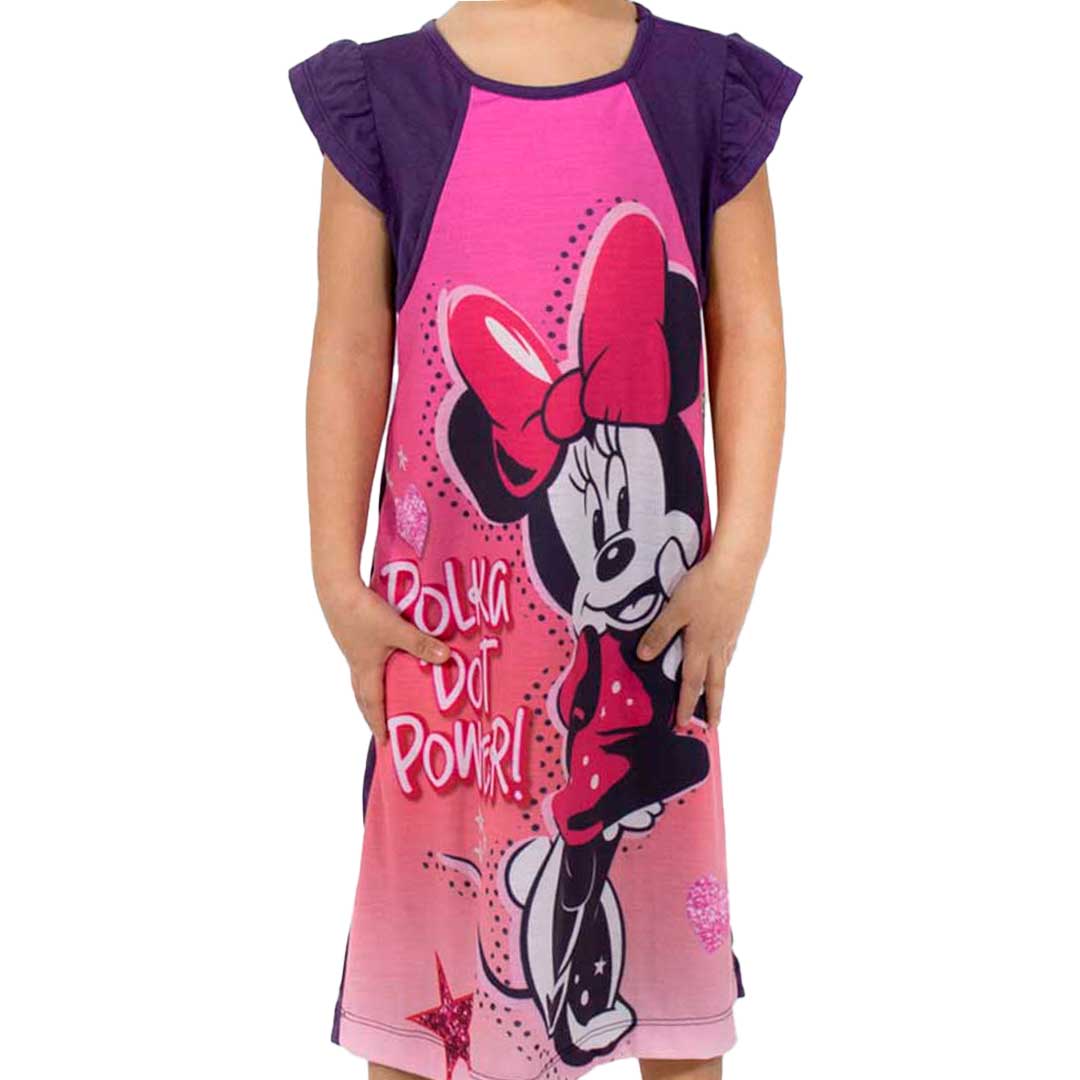Camison Para Niña Estampado Disney Talla 4 A 10 Vestido