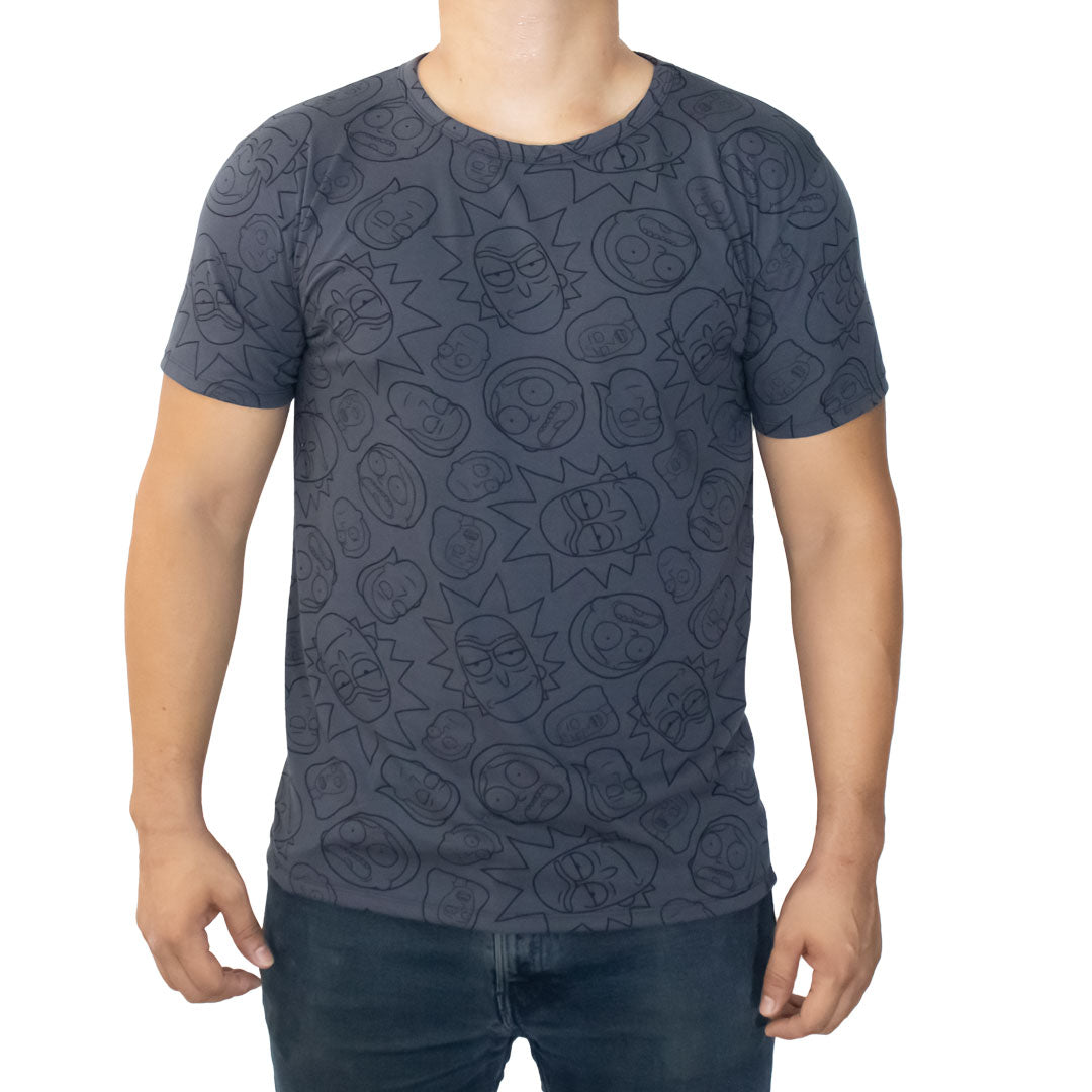 Playera Hombre De Rick And Morty