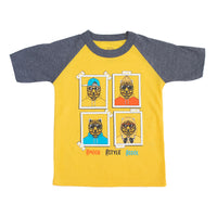 Playera Estampada Moda Pv Para Niño